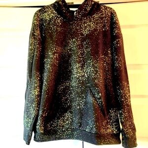 Z by ZELLA Unisex Kids Space Kangaroo Hoodie Black XL